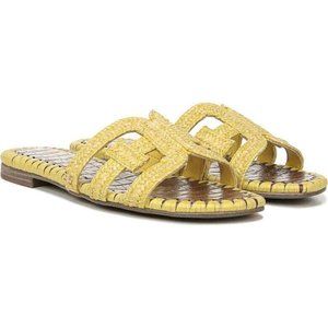 Sam Edelman New Women's Beckie 2 Slide Sandal Yellow - Size: 7.5